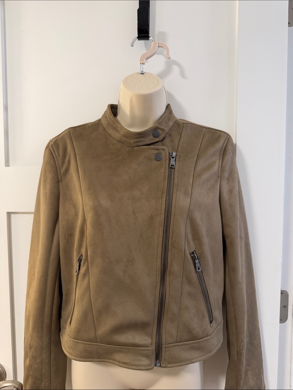 Banana Republic Faux Suede Jacket